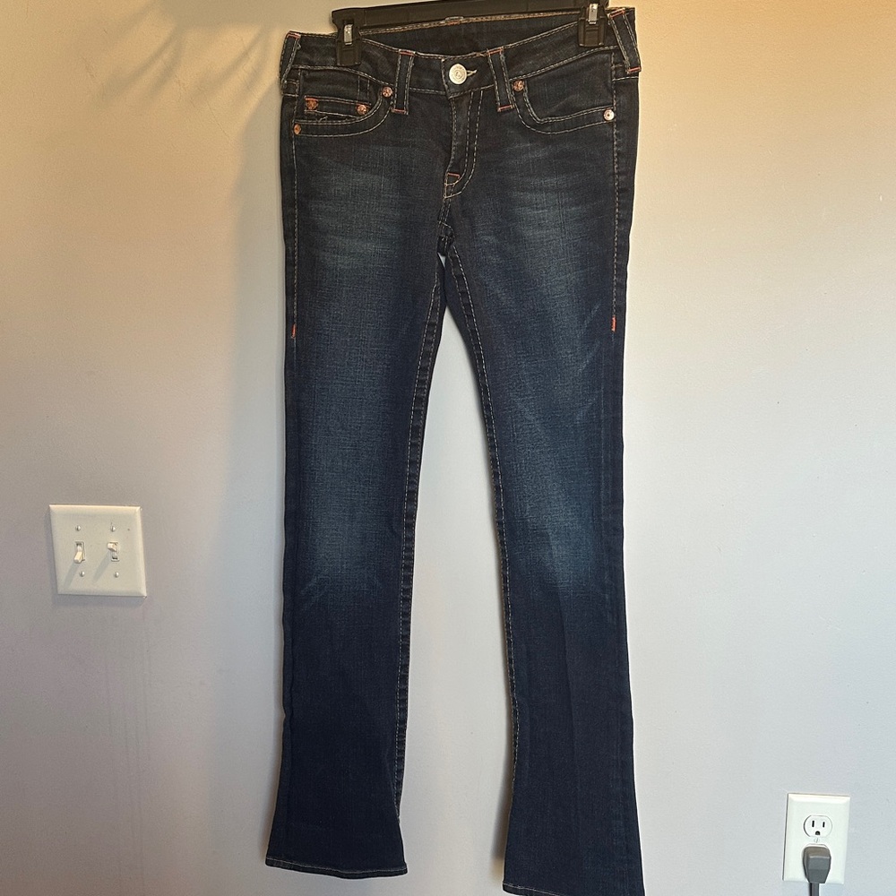 True Religion Indigo Boot Cut Jeans